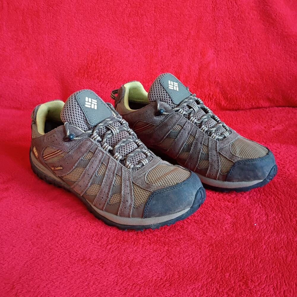 Columbia Redmond Mid Brown Techlite Hiking Shoe Women Sz 10.5 Gorpcore Outdoor
